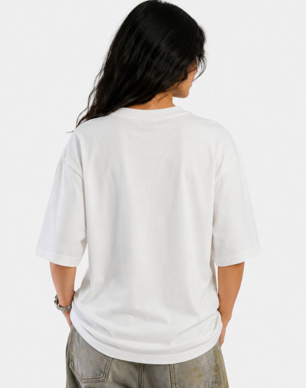 Unisex Oversized Dog Graphic T-Shirt