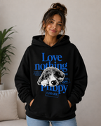 Love Nothing More Than My Puppy Hoodie – Unisex Premium Dog Lover Hoodie