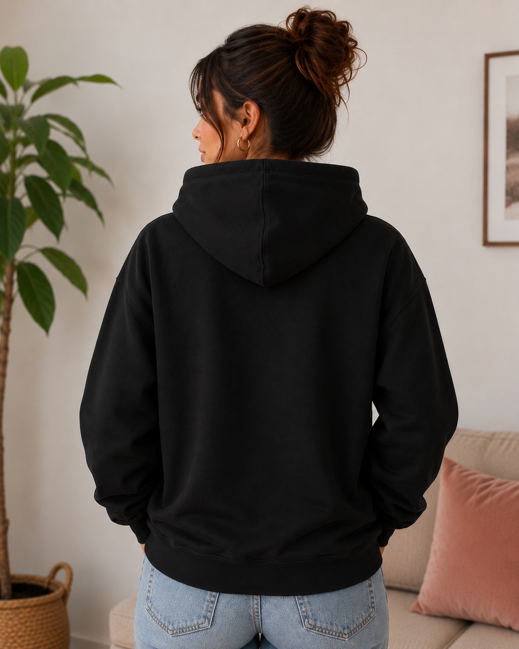 Glam Cat Hoodie – Unisex Premium Sphynx Cat Lover Hoodie