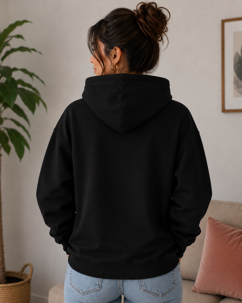 Bow Down Cat Hoodie – Unisex Premium Cat Lover Hoodie