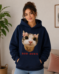 Bow Down Cat Hoodie – Unisex Premium Cat Lover Hoodie