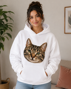 Classic Tabby Cat Hoodie – Unisex Premium Cat Lover Hoodie