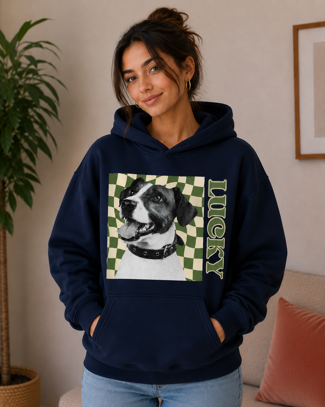 Lucky Dog Hoodie – Unisex Premium Dog Lover Hoodie