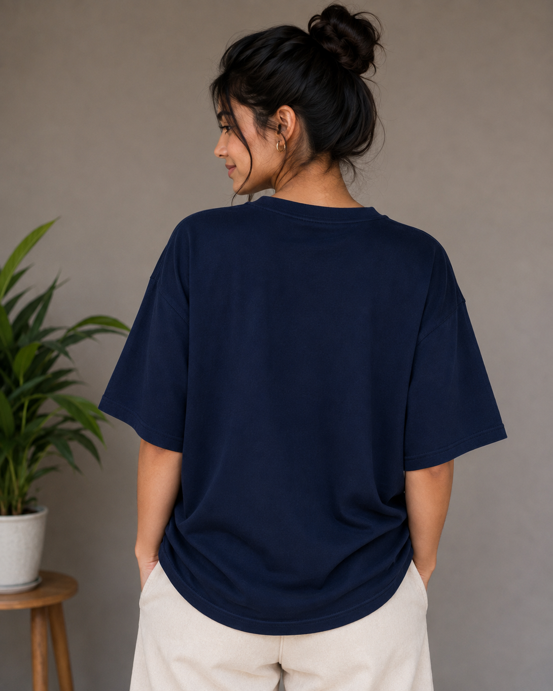 Take a Step Outside – Dog Lover Unisex Oversized T-Shirt 🐶🌿