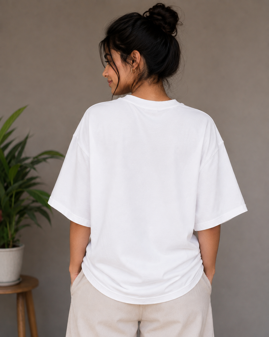 Take a Step Outside – Dog Lover Unisex Oversized T-Shirt 🐶🌿