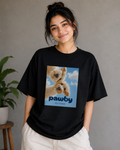 Pawsy Pups – Cute Dog Lover Unisex Oversized T-Shirt 🐶💙