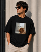 Be Yourself, It’s Goated – Cool Golden Retriever Dog Lover Unisex Oversized T-Shirt 🐶✨