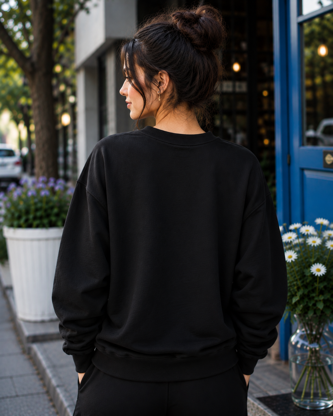 Cat Mom Club – Purrfectly Catdicted | Unisex Sweatshirt