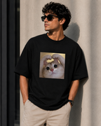 I ❤️ You – Cute Romantic Cat Lover Unisex Oversized T-Shirt 🐱❤️