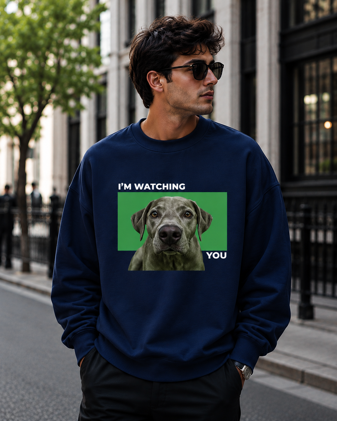 I’m Watching You – Funny Dog | Unisex Sweatshirt