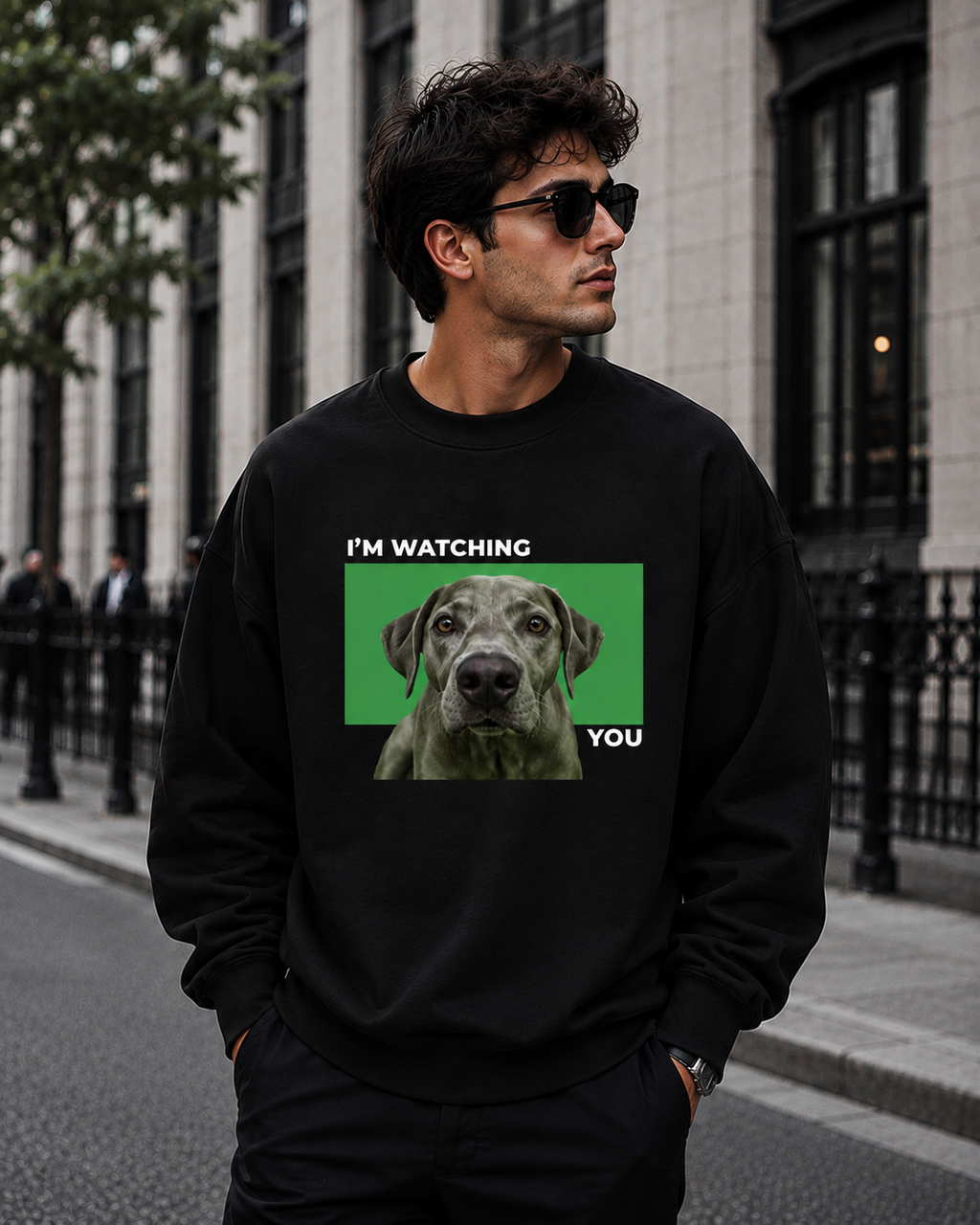 I’m Watching You – Funny Dog | Unisex Sweatshirt