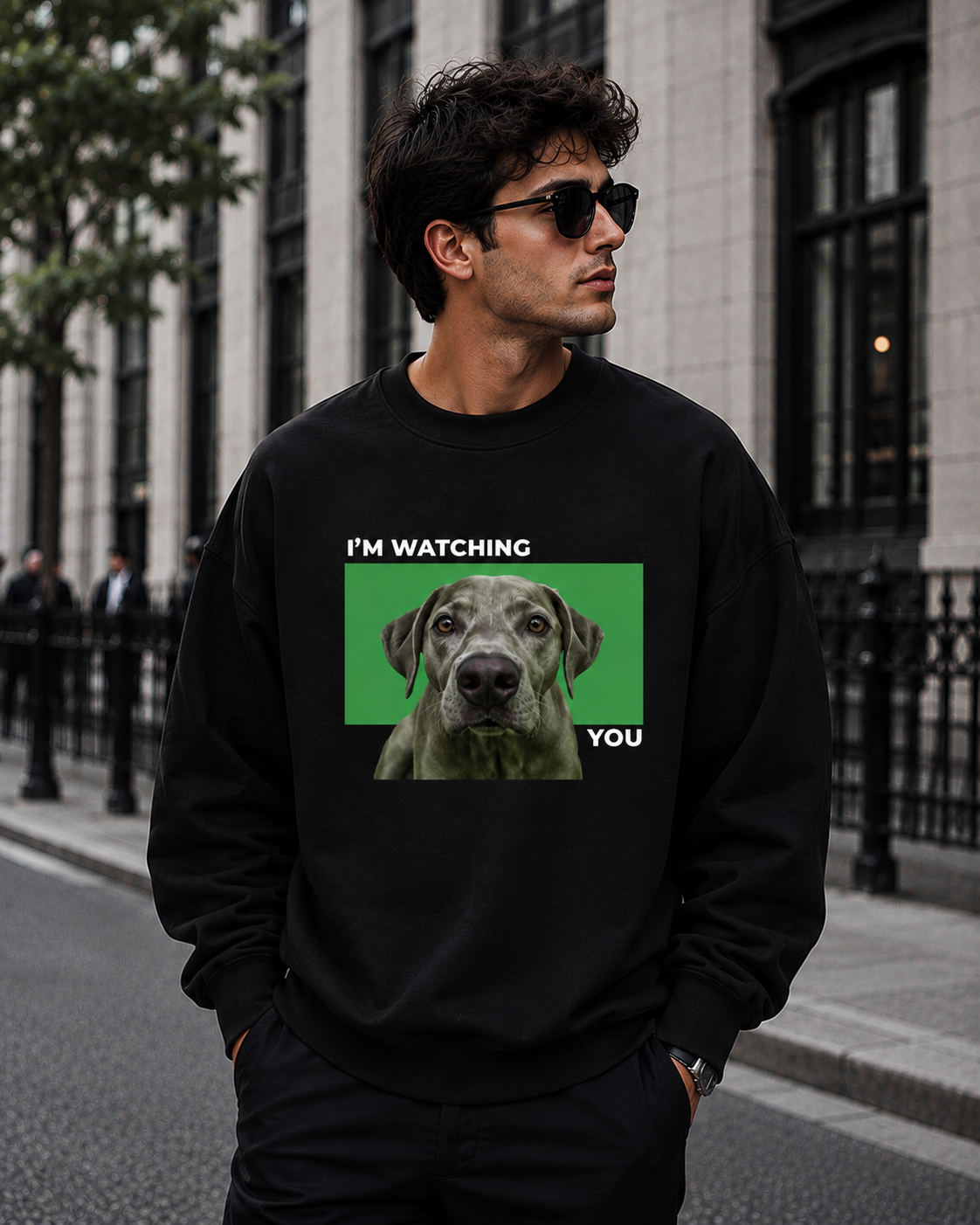 I’m Watching You – Funny Dog | Unisex Sweatshirt