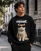 Peaceful Paws – My Self Cat | Unisex Sweatshirt