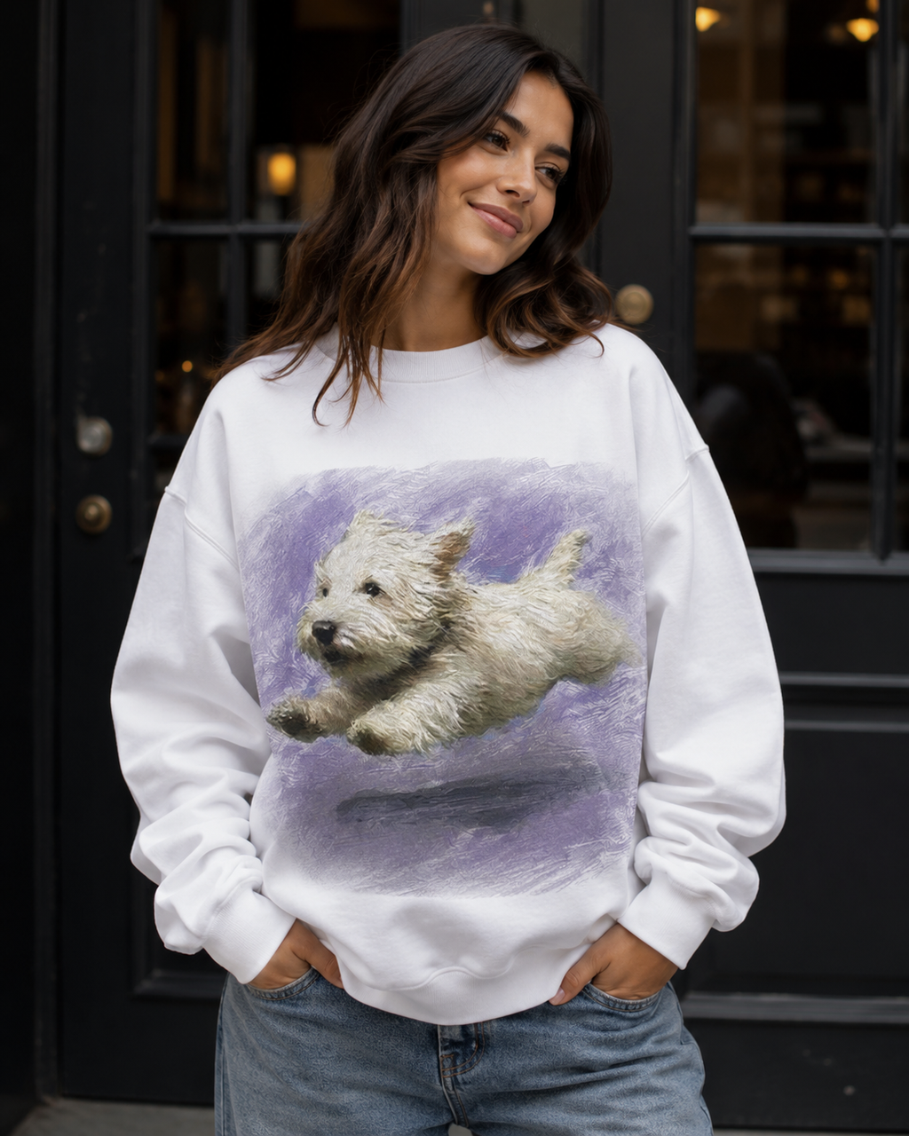 Chasing Dreams, One Paw at a Time Dog Sweatshirt | Unisex Sweatshirt
