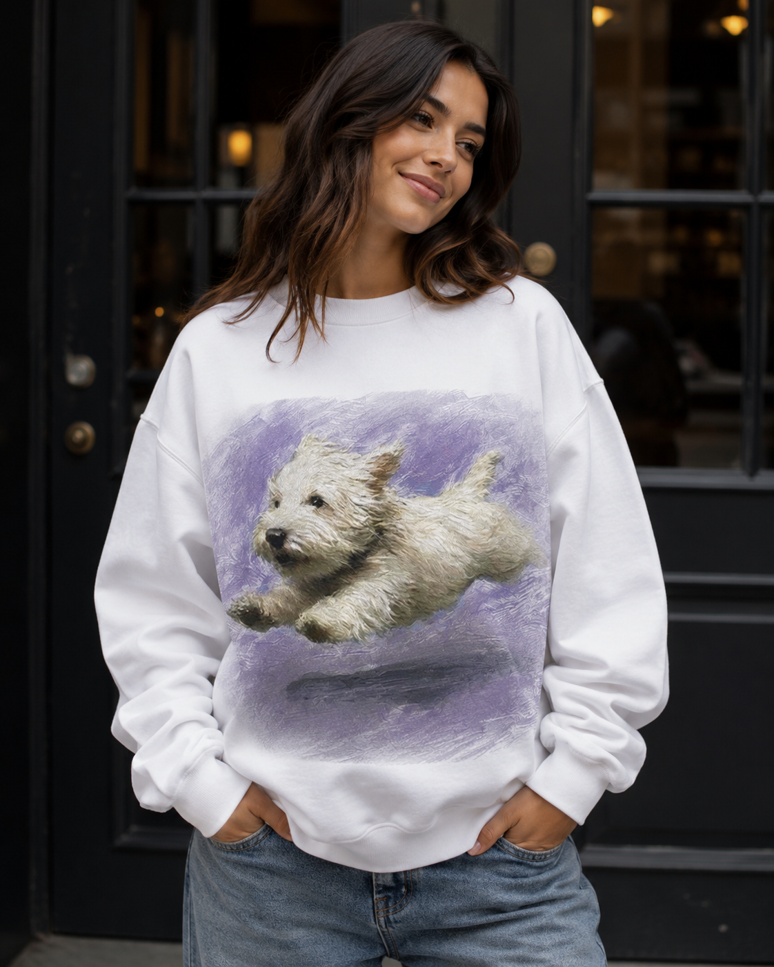 Chasing Dreams, One Paw at a Time Dog Sweatshirt | Unisex Sweatshirt