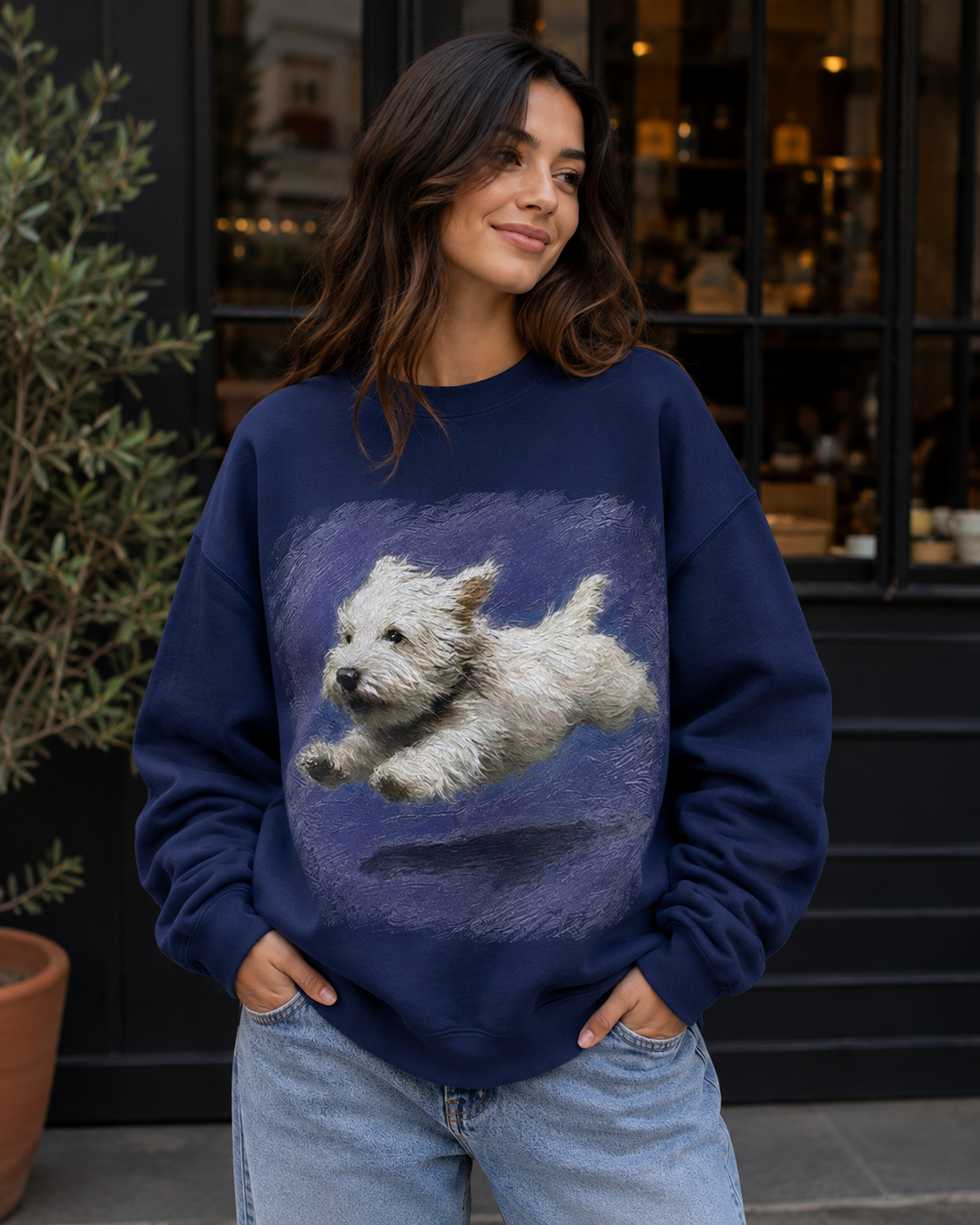 Chasing Dreams, One Paw at a Time Dog Sweatshirt | Unisex Sweatshirt