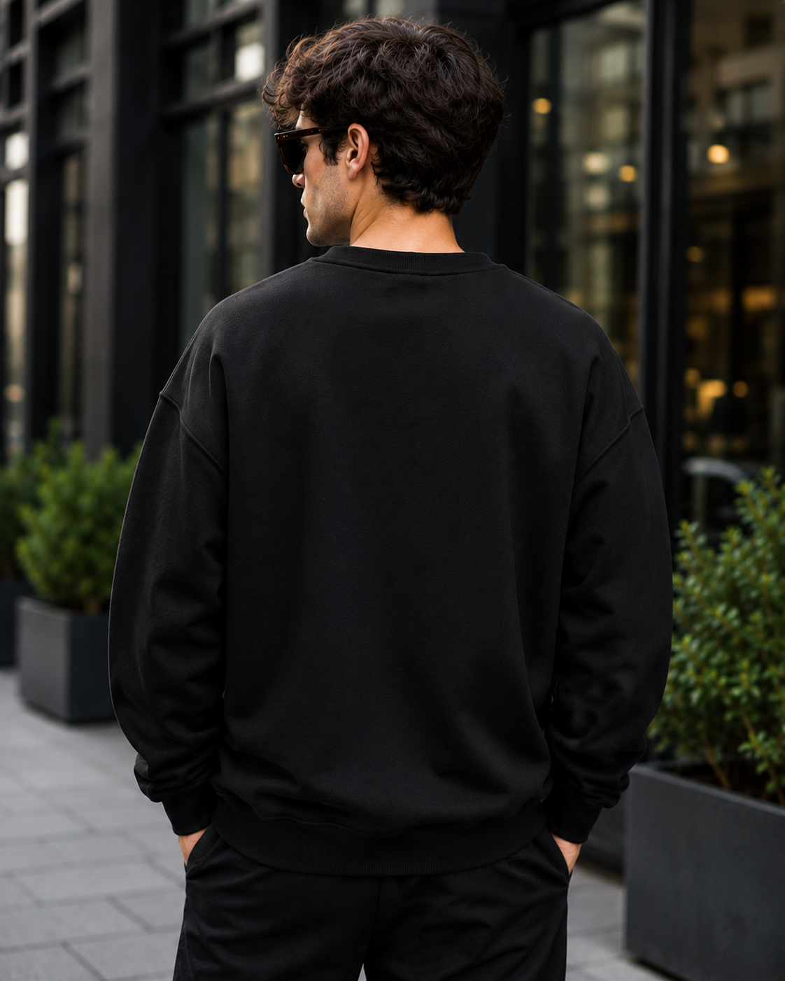 Coffee & Canines Minimalist Dog Lover Sweatshirt | Unisex Sweatshirt