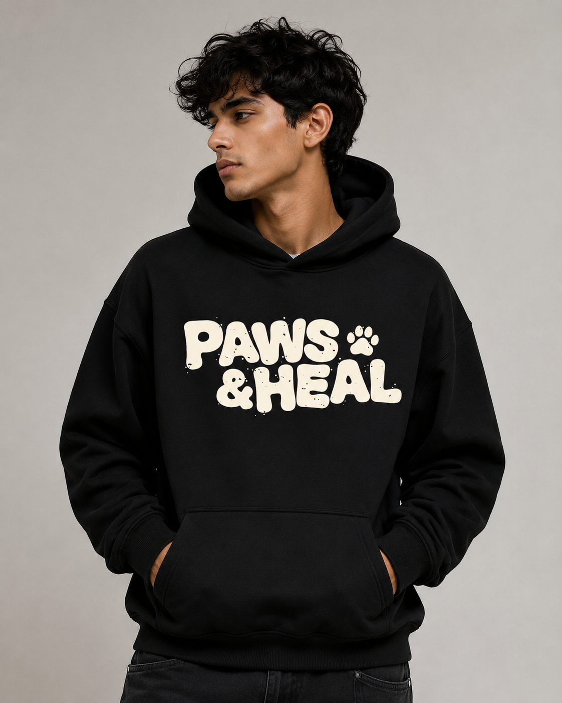 Paws & Heal – Unisex Premium Hoodie for Pet Lovers