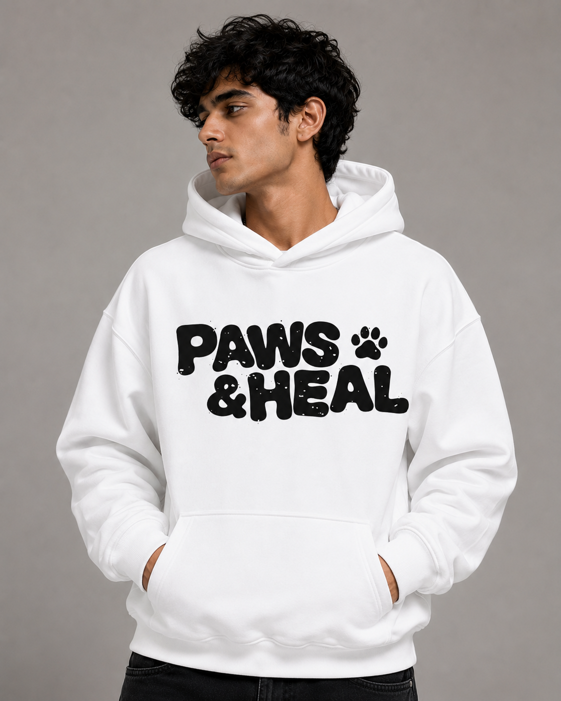 Paws & Heal – Unisex Premium Hoodie for Pet Lovers