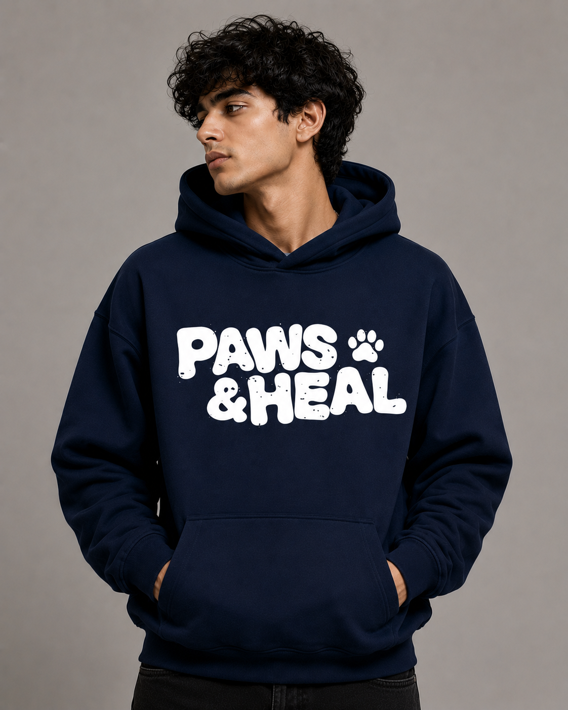 Paws & Heal – Unisex Premium Hoodie for Pet Lovers