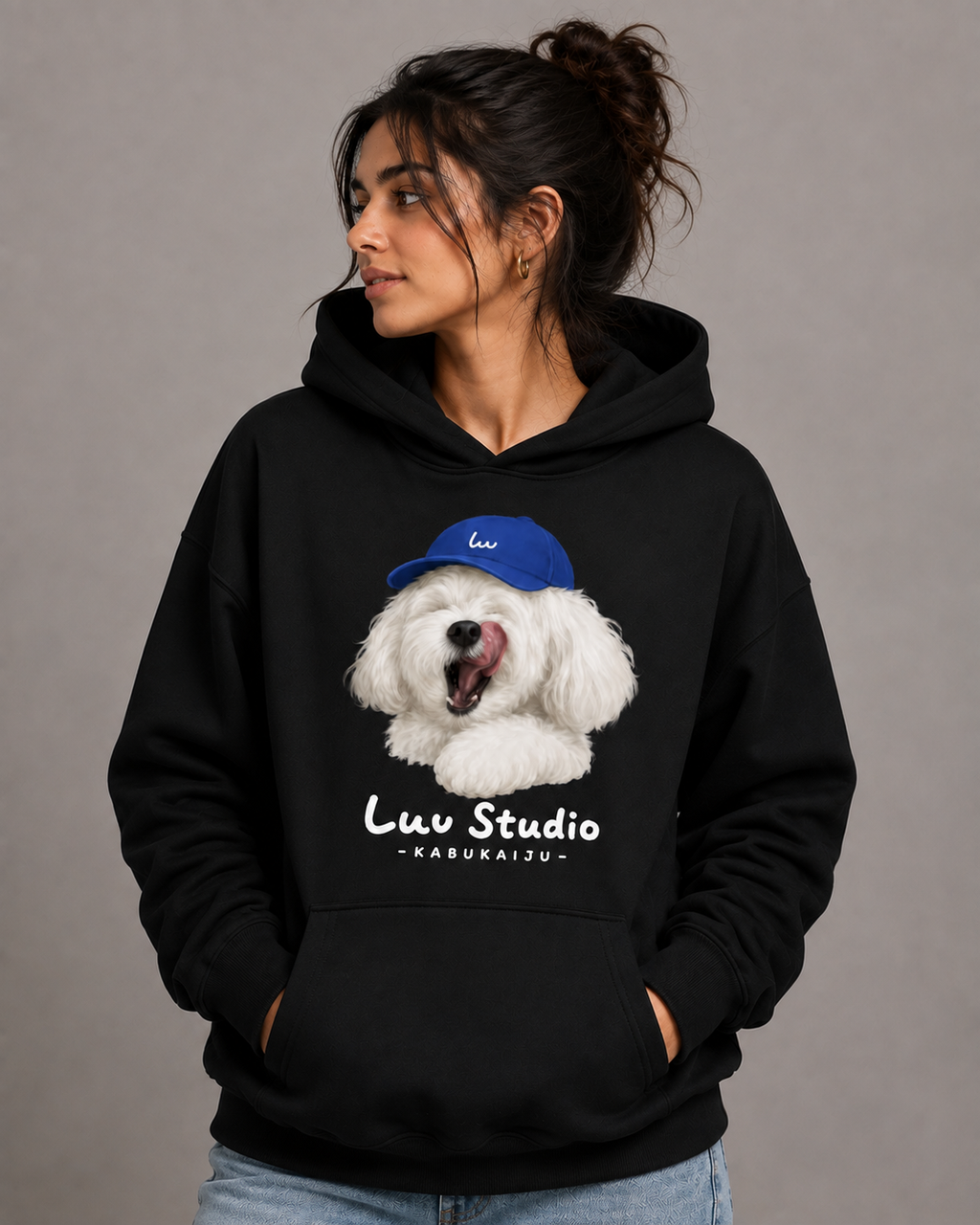 Luu Studio Puppy Hoodie – Unisex Premium Pet Lover Hoodie