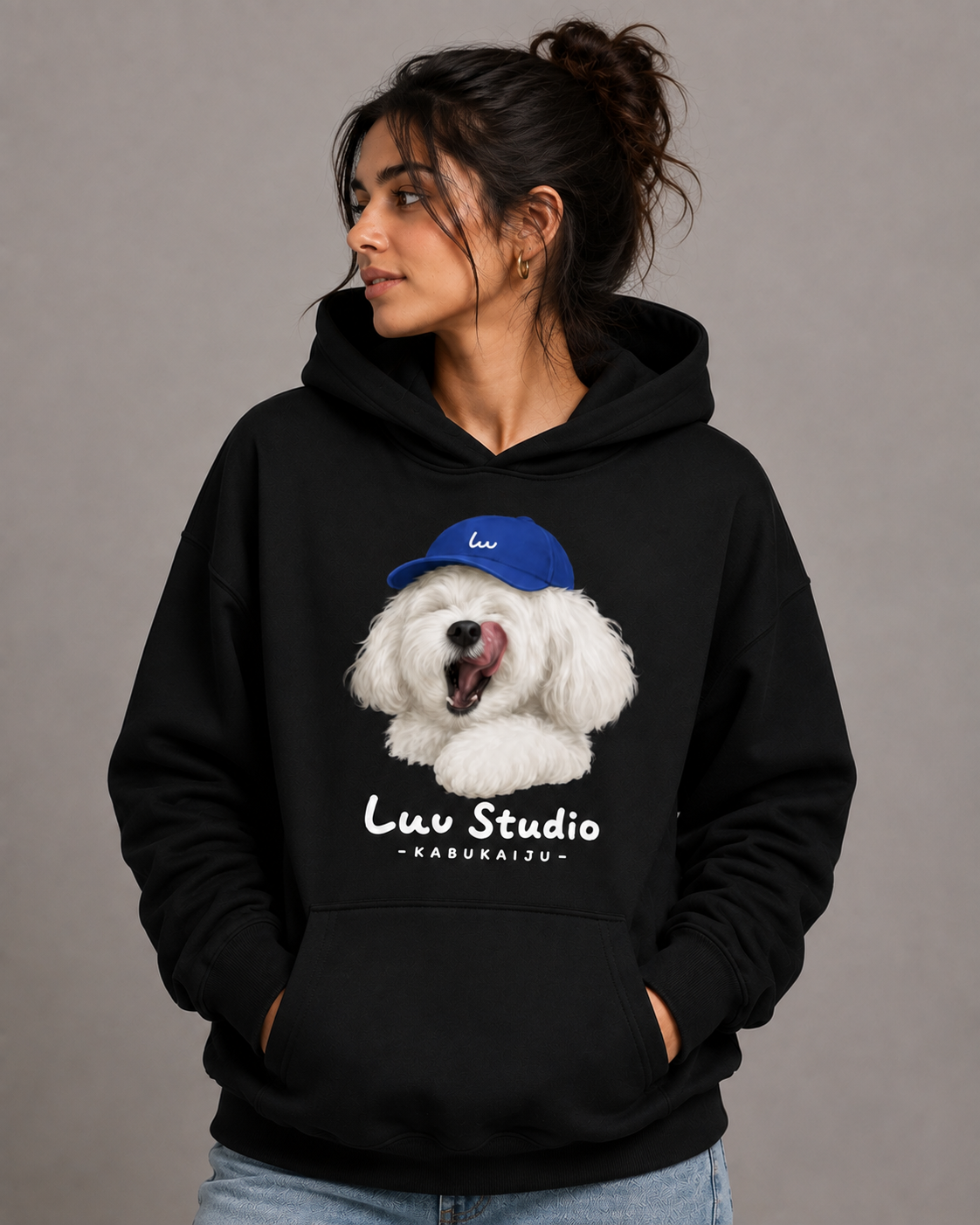 Luu Studio Puppy Hoodie – Unisex Premium Pet Lover Hoodie