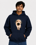 Headphone Dog Hoodie – Unisex Premium Dog Lover Hoodie